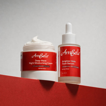 Red Clover Combo: Face Serum & Moisturiser