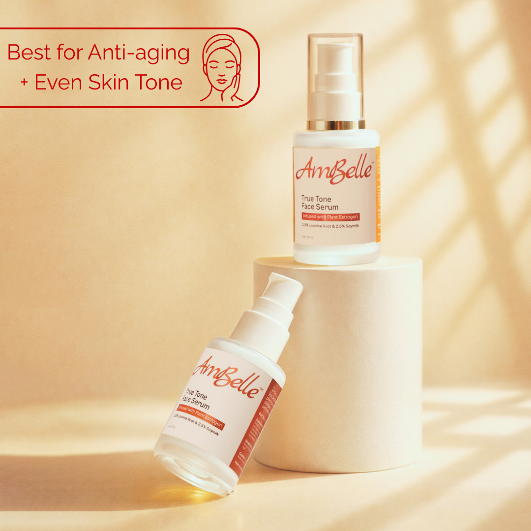 AmBelle Complete Range: Day Moisturiser, Night Moisturiser, Body Lotion, Brightening Serum, Even Skin Tone Serum