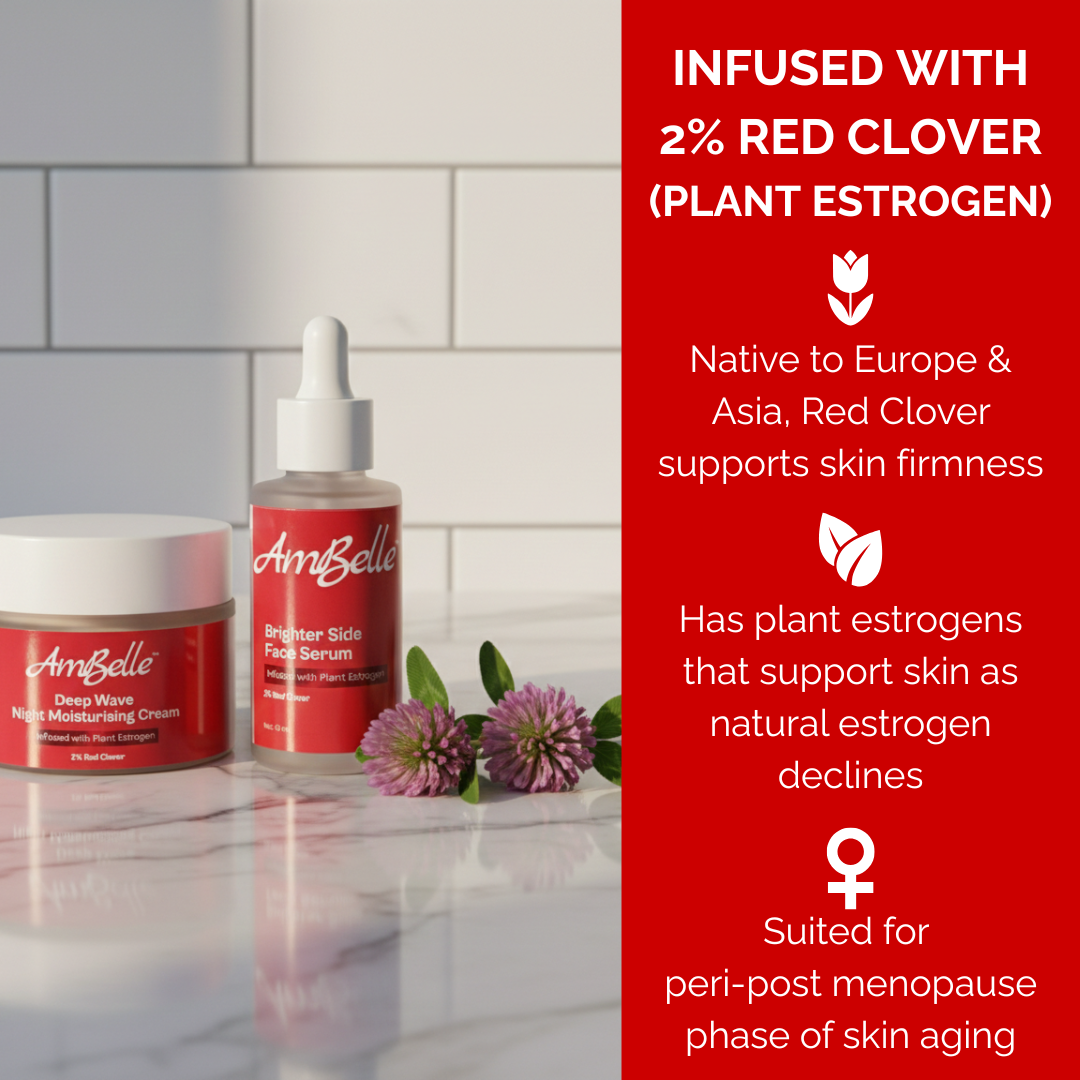 Red Clover Combo: Face Serum & Moisturiser